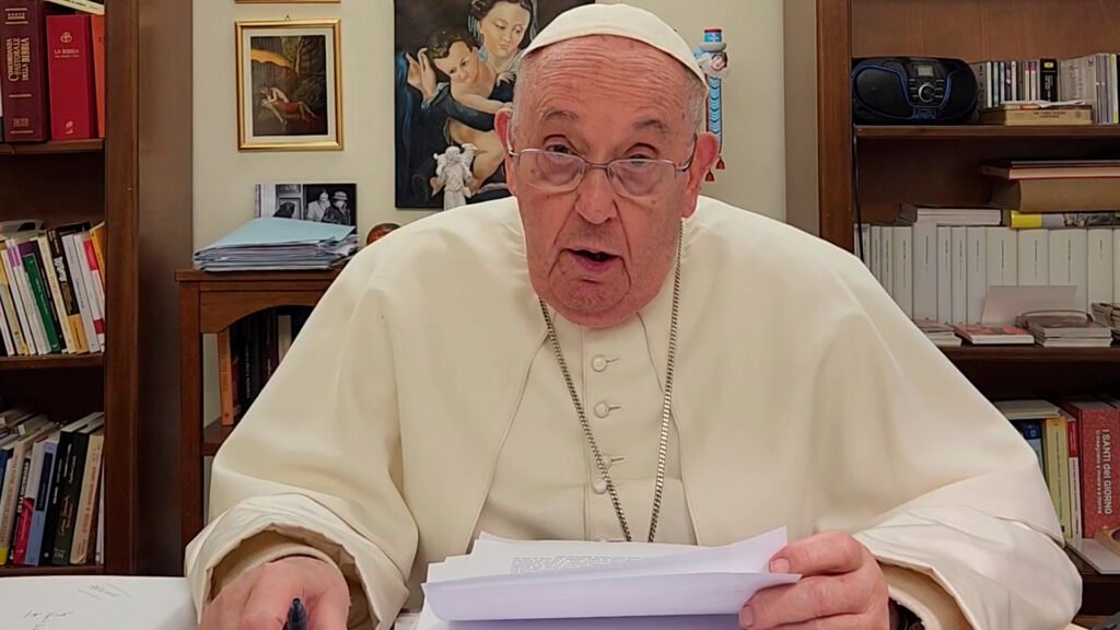 El Papa hablò sobre la situaciòn de inseguridad en Rosario.