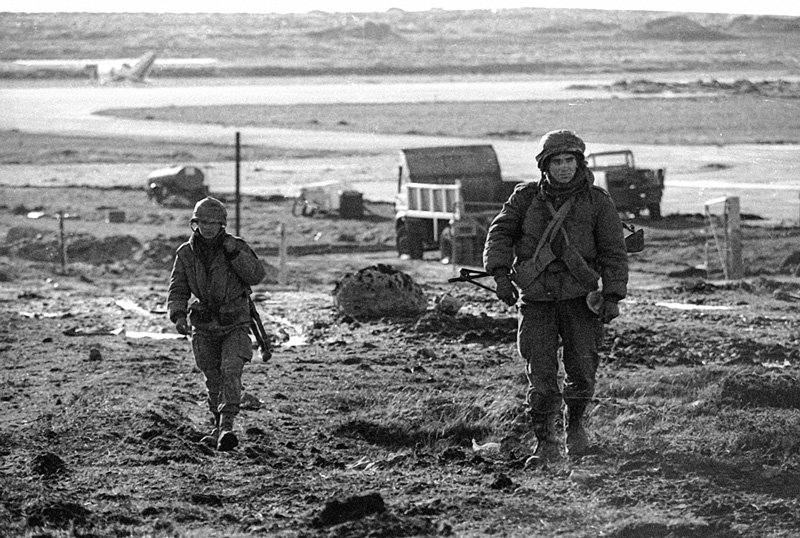 Tropas argentinas desembarcaron el 2 de abril de 1982 en las islas Malvinas, Foto: redes sociales.